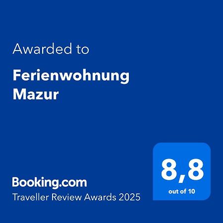 מורנאו אם סטאפלסי Ferienwohnung Mazur מראה חיצוני תמונה