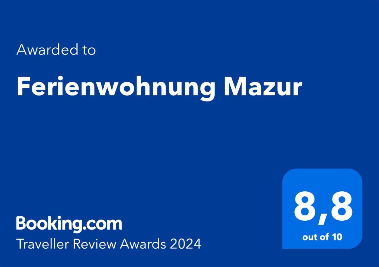 מורנאו אם סטאפלסי Ferienwohnung Mazur מראה חיצוני תמונה