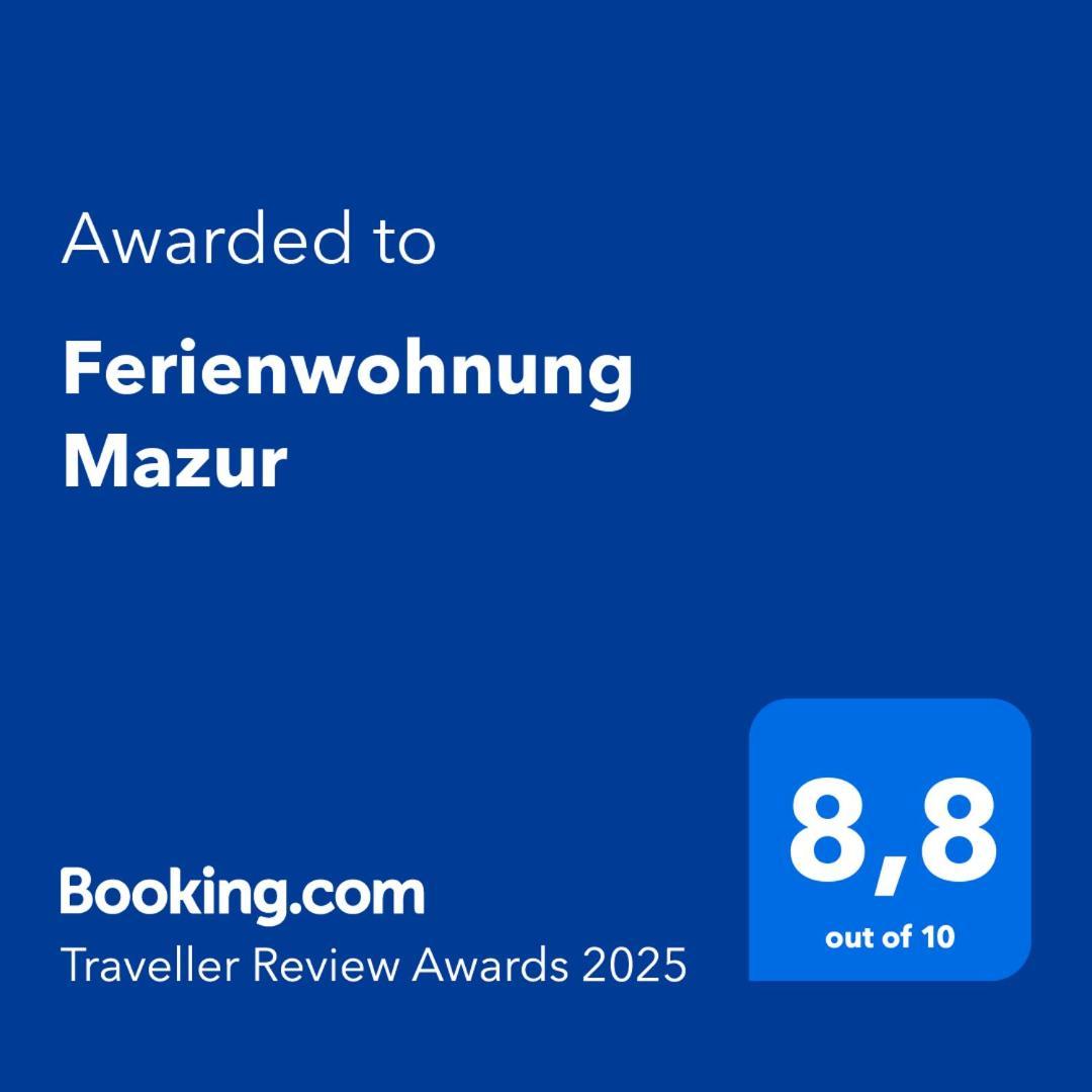 מורנאו אם סטאפלסי Ferienwohnung Mazur מראה חיצוני תמונה